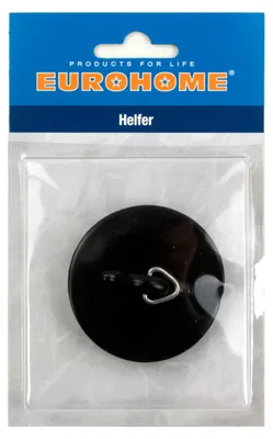 Produktbild von Abflußstopfen 38,5-50,5 mm EUROHOME® – aus Kunststoff, 3,5x10x16cm – für Waschbecken, Badewanne, Spüle ist ein kleiner wichtiger Haushaltshelfer