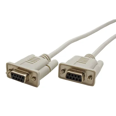 Obrázek produktu pro ROLINE 1.8m 9-pin RS232, Šedá, 1,8 m, 9-pin D-SUB RS232, 9-pin D-SUB RS232, Samice, Samice