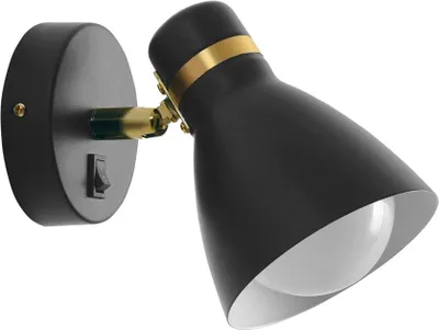 Produktbild von ARTE LAMP LED Lampe mit 2 Spotleuchten - Deckenstrahler mit schwarzer Metallfassung und -schirm – für Flur oder Küche.Color:Schwarz,Size:1