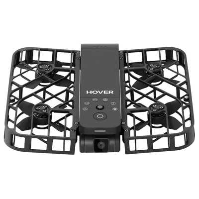 Produktbild von HOVERAir X1 Combo, 4 Rotoren, 2704 x 1520 Pixel, 7 m/s, 1050 mAh, Schwarz