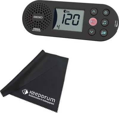 Zdjęcie produktu dla Metronom Seiko VM80A ze ściereczką z mikrofibry