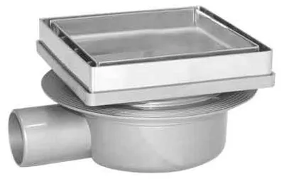 Immagine prodotto di chiusino con porta piastrella 13x13 cm - scarico ø 40 mm