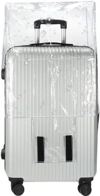 Productafbeelding van Kofferhoes, beschermers, waterdichte reisbagagehoezen voor koffer, transparant, Transparant, 30 Inch