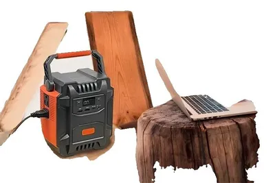 Obrázek produktu pro Přenosná powerbanka, výstup 200 W, kapacita 172,8 Wh, oranžová