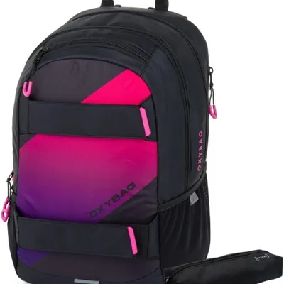 Obrázek produktu pro Batoh OXYBAG pro studenty + bunda OXY Sport Ombre, dívčí model
