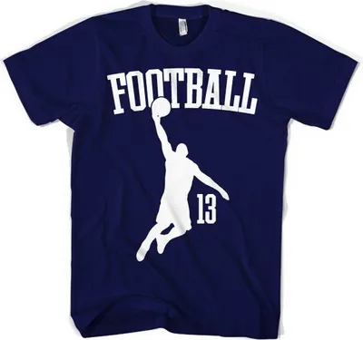 Produktbild von Footbasket T-Shirt - Medium - Navy