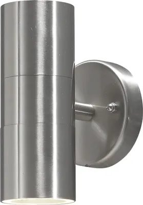 Produktbild von Konstsmide Modena Up & Down Edelstahl, klares Glas, Reflektor 7571-000