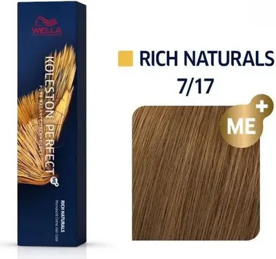 Zdjęcie produktu dla Wella Koleston Perfect Me+ Farba do włosów 7/17 60ml