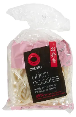 Produktbild von Obento Udon Nudeln 800g – traditionelle japanische Weizennudeln, vielseitig, schnell