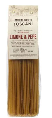 Produktbild von Nudeln Limone&Pepe 250g - Antichi Poderi Toscani