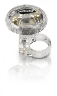 Produktbild von XLC Fahrradklingel DD-M12 silber transparent Ø36mm