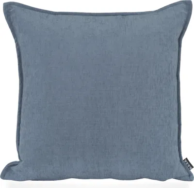 Produktbild von H.O.C.K. Lucky Kissen 45x45cm mit Biese einfarbig hellblau col. 17