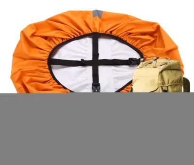 Image de Housse de pluie étanche pour sacs à dos, avec bandes réfléchissantes