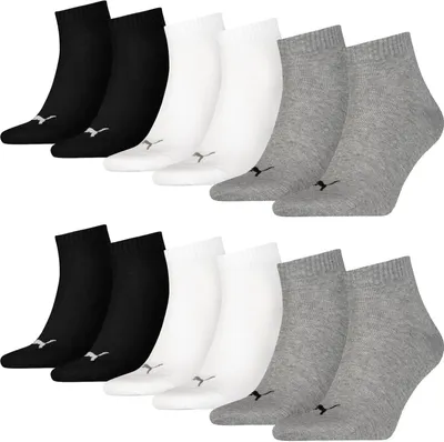 Produktbild von 6 Paar PUMA Uni Quarter Socken