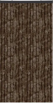 Image de Rideau en velours taille spéciale - largeur : 100cm - longueur : 250cm, brun