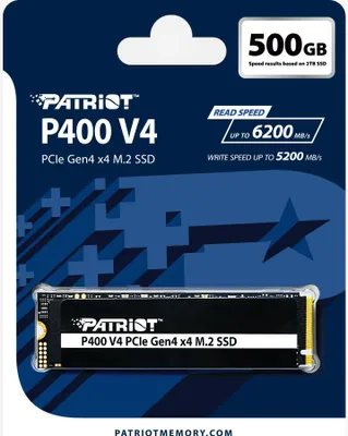 Produktbild von P400 V4 500 GB (PCIe 4.0 x4, NVMe 2.0, M.2 2280)