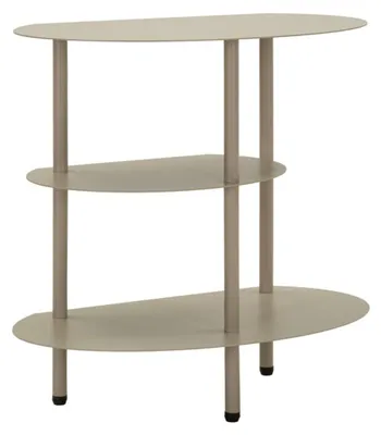 Zdjęcie produktu dla Regał Saturn 49,5 x 49,5 x 27,5 cm, metalowy, szary