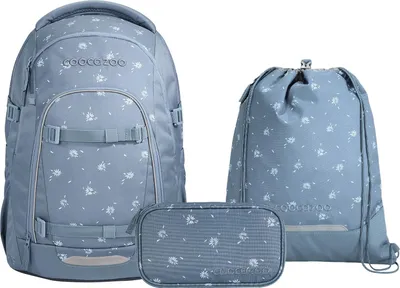 Produktbild von Coocazoo, Schulrucksack-Set MATE Bloomy Daisy 3-teilig