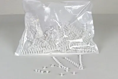 Produktbild von PVC-Kunststoff-Stecknieten weiss