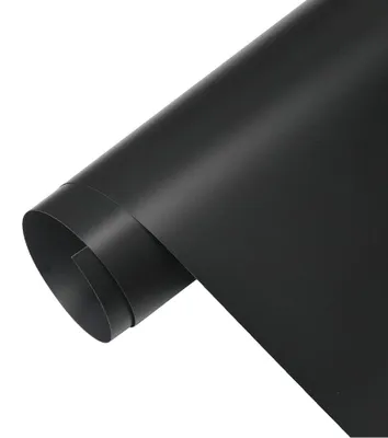 Productafbeelding van Autobeplakking, waterdichte bescherming, blaasvrije technologie, mat zwart, 50 cm x 600 cm