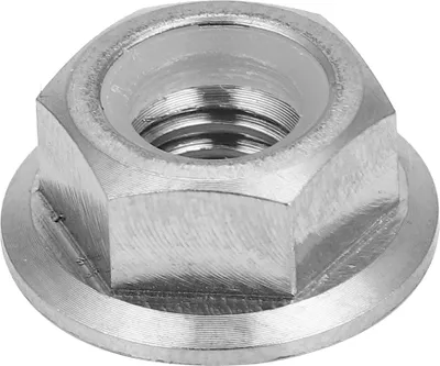 Obrázok produktu pre 1ks M5 M6 M8 M10 M14 Zámková matica príruby z titánovej zliatiny pre bicykel motocykel (M6x1.0)