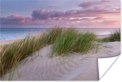 Produktbild von MuchoWow® Poster Strand - Düne - Himmel 90x60 cm - Schlafzimmer