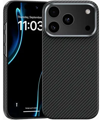 Produktbild von Handyhülle für iPhone 17 Pro, Benks Magnetic Armor Air 600D, Schwarz