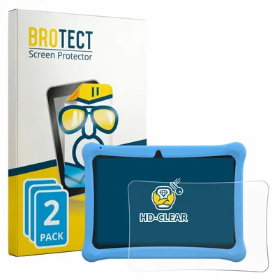 Produktbild von 2x Für Menghu Kids Tablet 10.1" Schutzfolie BROTECT Displayschutz Display Schutz Folie Klar Transparent