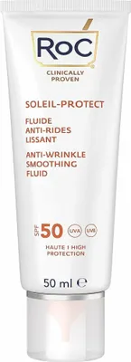 Produktbild von ROC Soleil-Protect Anti-Wrinkle Smoothing Fluid SPF50+