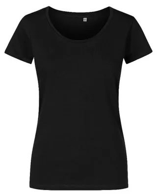 Immagine prodotto di X.O By Promodoro - T-shirt con scollo rotondo profondo da donna LT3593 (XL) (nero)