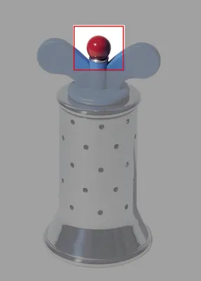 Produktbild von Alessi Ersatzknopf für Pfeffermühle 9098