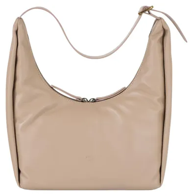 Obrázok produktu pre Dámska kabelka LOTTA Hobo Bag S, béžová, z kože