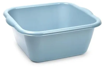 Produktbild von Abwaschschussel Geschirrspuleimer - 6 Liter - hellblau - Kunststoff - 31 x 29 x 13 cm