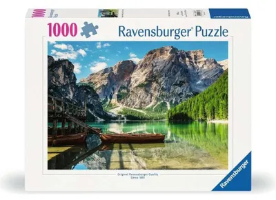 Immagine prodotto di Puzzle Ravensburger, "Pragser Wildsee, Italia", 1000 pezzi