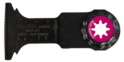MAKITA Multitool-Sägeblatt TC/HM 52 mm 20 TPI für verschiedene Materialien – Ansicht 2