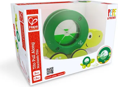 Produktbild von Hape - Nachziehschildkröte Tito
