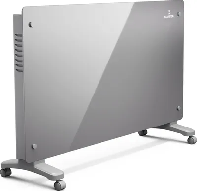 Obrázok produktu pre Klarstein Bansin Crystal Smart konvektorový ohrievač – 2500 W, LED displej, nástenný/voľne stojaci, ovládanie pomocou aplikácie, energeticky účinný, ochrana proti prehriatiu a mrazu, detská poistka, elektrický ohrievač pre domácnosť