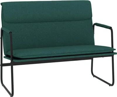 Produktbild von vidaXL Sitzbank Dunkelgrün 100x64x80 cm Stoff