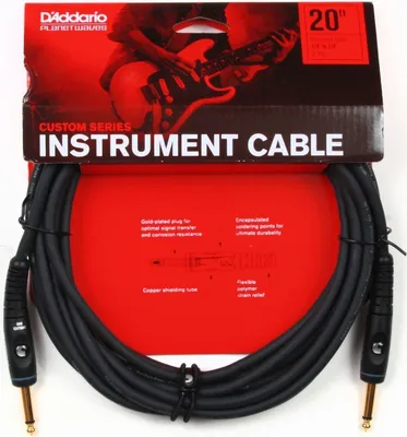 Obrázek produktu pro D'Addario Planet Waves PW-G-20 6 m Rovný - Rovný Nástrojový kabel