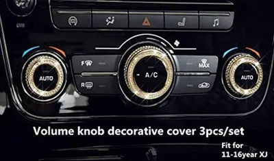Productafbeelding van Auto Interieur Trim Accessoires voor Jaguar Modellen Goudkleurig