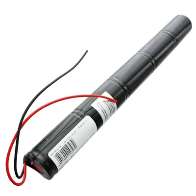 Zdjęcie produktu dla Akumulator do oświetlenia awaryjnego NiCd 6.0V 4500mAh L1x5 Mono D z kablem 200mm jednostronny