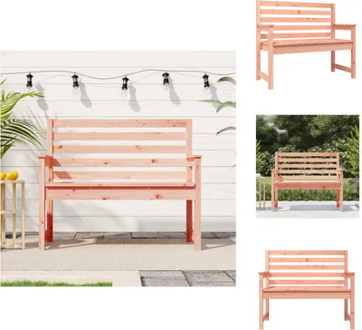 Produktbild von vidaXL Gartenbank 109x48x91,5 cm Massivholz Douglasie -  Gartenbänke