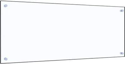 Obrázok produktu pre Kuchynská zástena, priehľadná 100x40 cm, tvrdené sklo