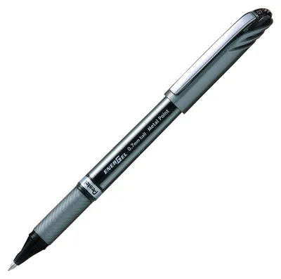 Obrázok produktu pre Rollerové pero s tekutým atramentom, 0,7 mm, čierne, 12 kusov