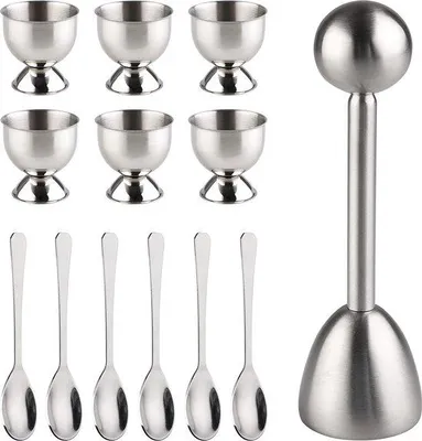 Obrázek produktu pro Nádoba na vaření vajec z nerezové oceli, výška 24 cm