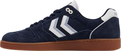 Produktbild von Hummel HB Team Indoor Retro Sneaker Schuhe Sportschuhe blau/weiß 225342-1009, Schuhgröße:39 EU
