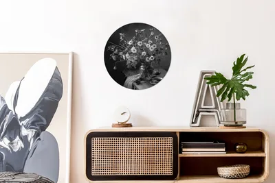 Produktbild von MuchoWow® - Schlafzimmer - Bilder - Der Kreis - Kunst für die Wohnung - Plastik - Kunstdruck - Wandbild