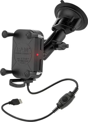 Obrázok produktu pre RAM Mounts RAM-B-166-UN12W, Mobilný telefón / smartfón, Aktívny držiak, Auto, Čierna