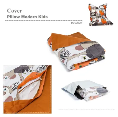 Produktbild von Ecopuf - Modern Kids Bodenkissenbezug 100x140cm DG42/NC11