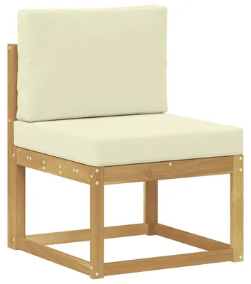 Imagen del producto de vidaXL Juego de sofás de exterior, blanco y crema, 59 x 63 x 73 cm